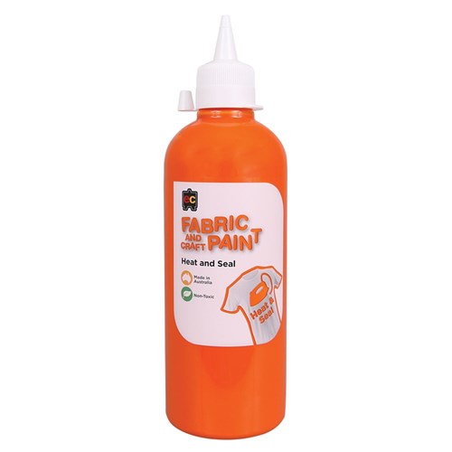 EC Fabric Paint - Orange - 500ml