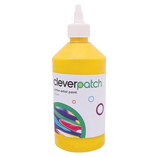 CleverPatch Junior Artist Paint - Yellow - 500ml