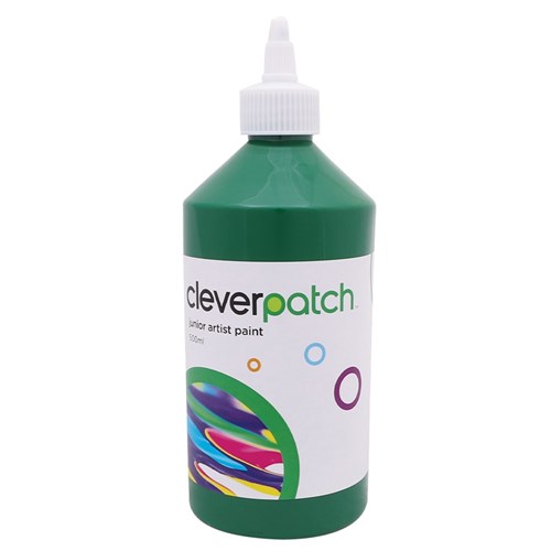 CleverPatch Junior Artist Paint - Green - 500ml