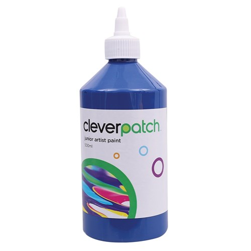 CleverPatch Junior Artist Paint - Blue - 500ml