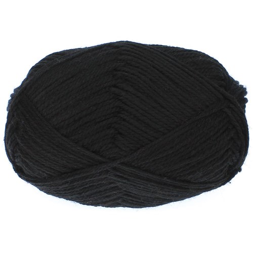 Soft Yarn - Black - 100g