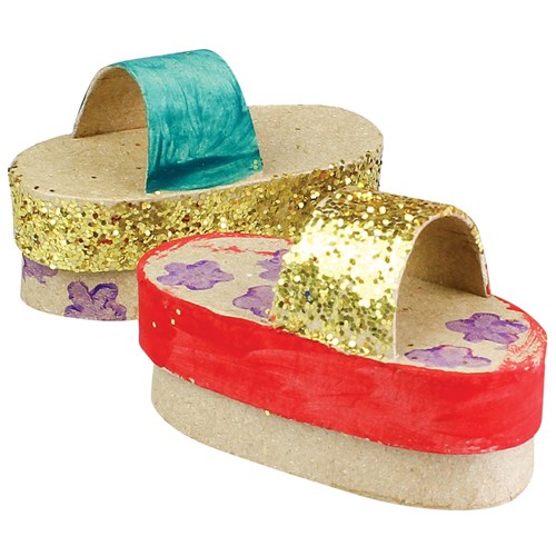 Papier Mache Box - Shoe