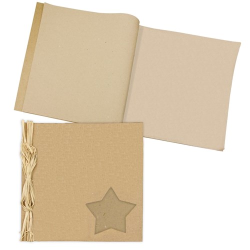 Papier Mache Scrapbook - Star Cutout