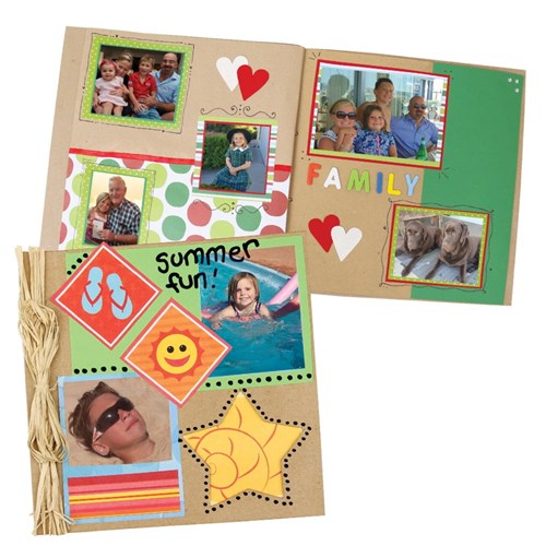 Papier Mache Scrapbook - Star Cutout