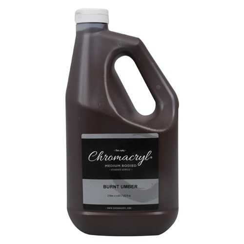 Chromacryl - Burnt Umber - 2 Litres