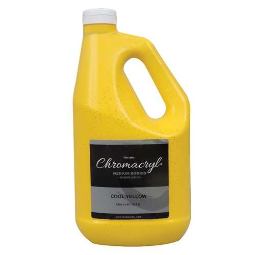 Chromacryl - Cool Yellow - 2 Litres