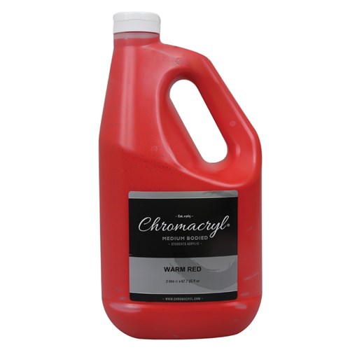 Chromacryl - Warm Red - 2 Litres