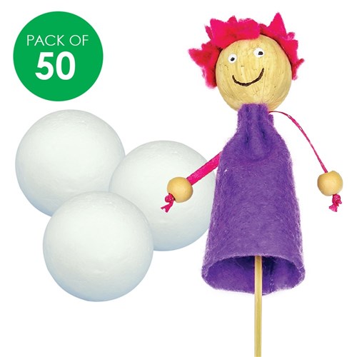 Decofoam Balls - 3cm - Pack of 50