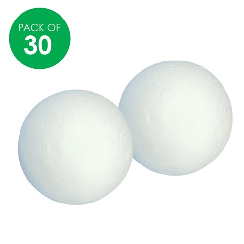 Decofoam Balls - 5cm - Pack of 30