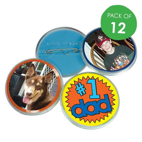 Badges - Pack of 12