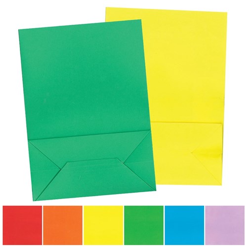 Large Paper Bags - Coloured - Pack of 30