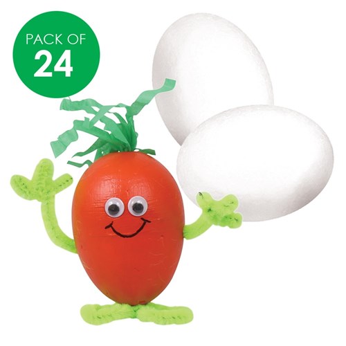 Decofoam Eggs - Pack of 24