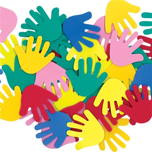 Foam Hands 30g Pack Foam CleverPatch Art & Craft Supplies