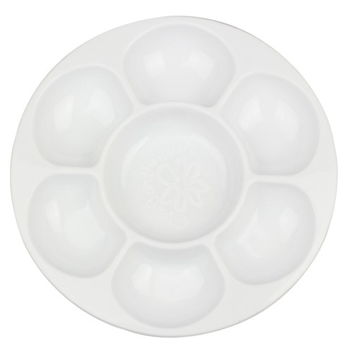 Plastic Palette - Round - 7 Well