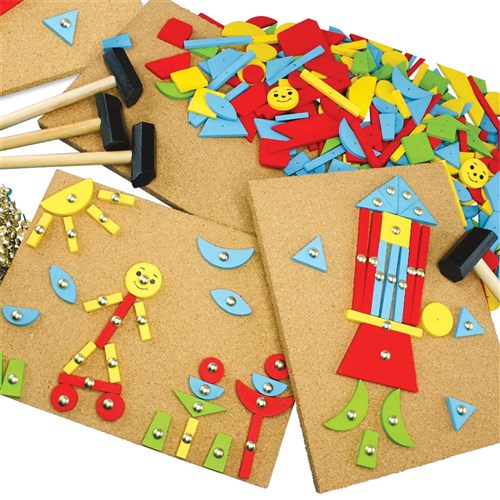 Tap A Shape Corkboard - 21.5 x 15.5 x 0.9cm