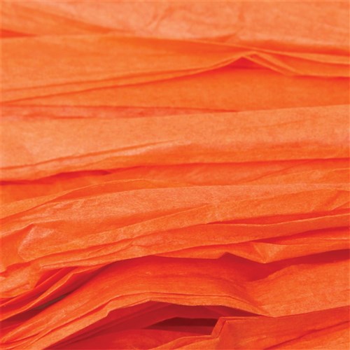 Paper Raffia - Orange - 50 Metres