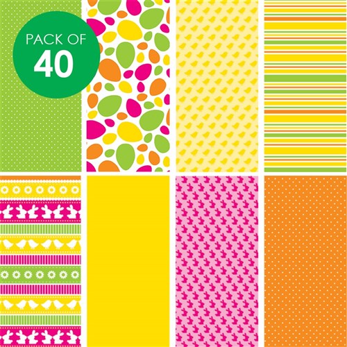 Easter Craft Paper - Pack of 40