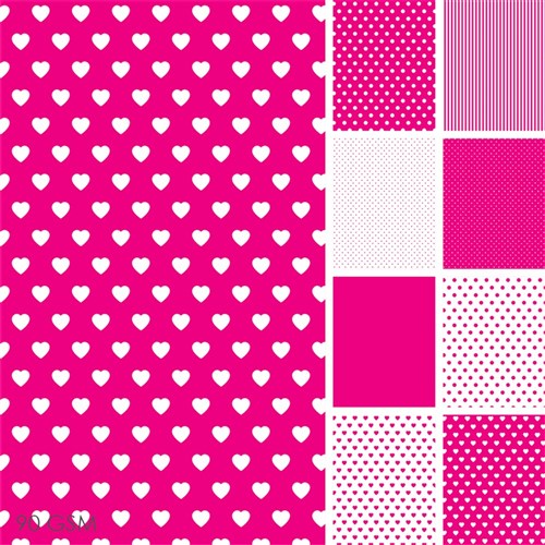 Paper Pad - Pink - 120 Pages