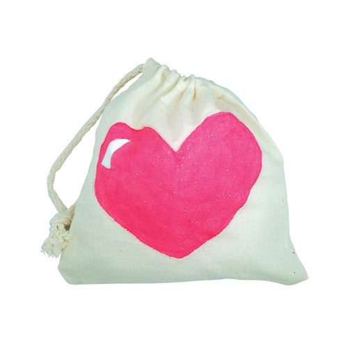 Cotton Drawstring Bags - Pack of 10