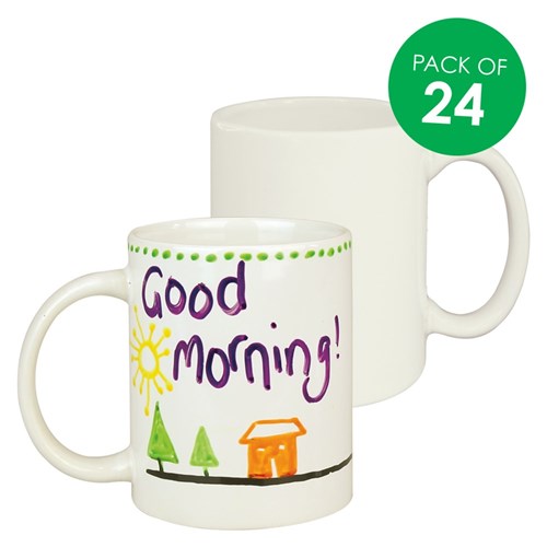 Porcelain Mugs - Pack of 24
