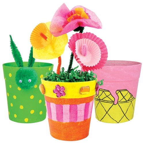 Papier Mache Flowerpot