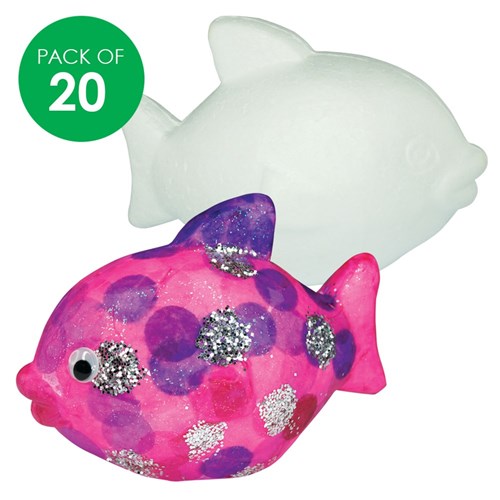 Decofoam Fish - Pack of 20