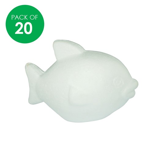 Decofoam Fish - Pack of 20