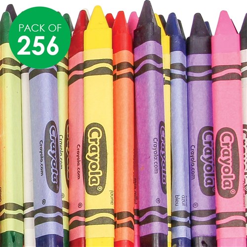 Crayola Triangular Crayons Classpack - Pack of 256