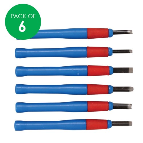 Lino Carving Tools - Pack of 6