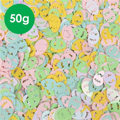 Easter Egg Sequins - 50g Pack