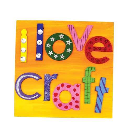 Wooden Alphabet - Lowercase - Pack of 26