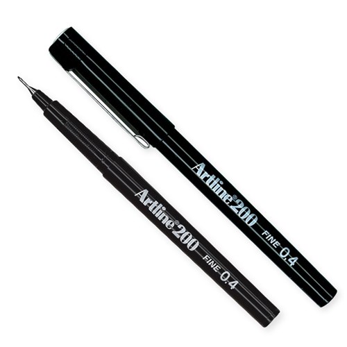 Artline200 Fineliner Pen - Black