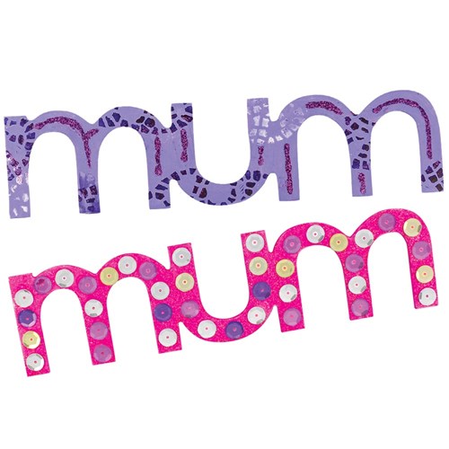 Wooden mum Plaques - Pack of 20