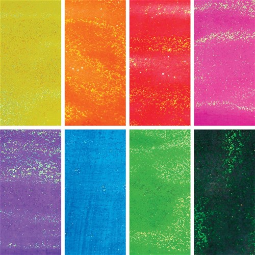 Watercolor Magic Glitter Liquid Watercolours - 225ml - Set of 8 Colours