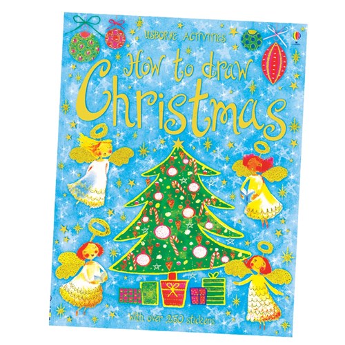 How to draw Christmas Book