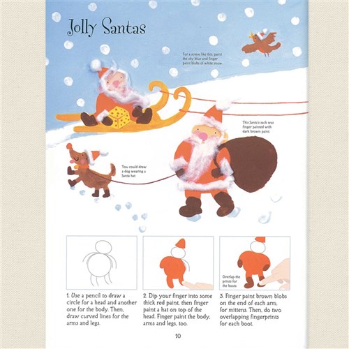 How to draw Christmas Book