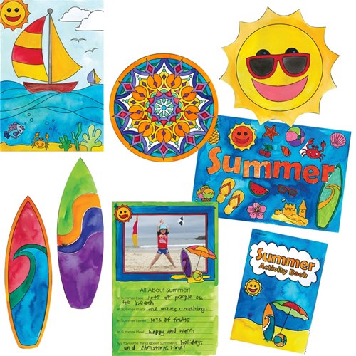 All About Summer Blackline Masters - Pack of 10