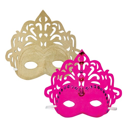 Papier Mache Princess Mask