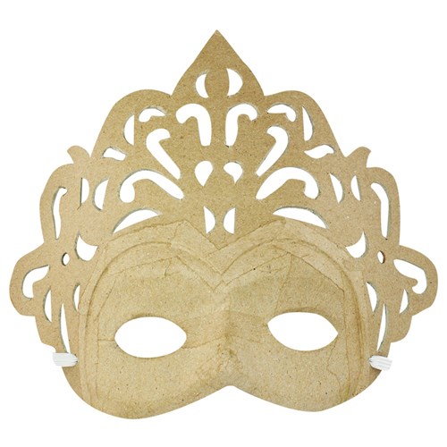 Papier Mache Princess Mask