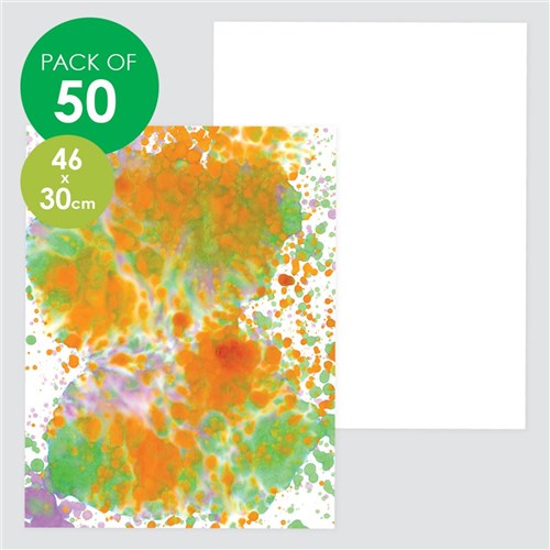 Colour Diffusing Paper - 46 x 30cm - Pack of 50