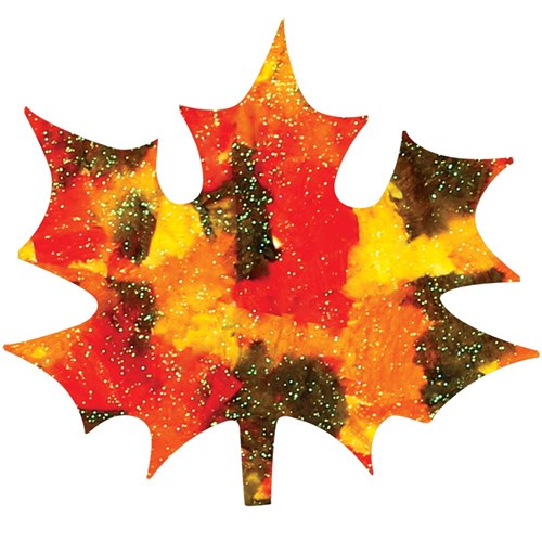 Wooden Leaf Shapes - Pack of 20