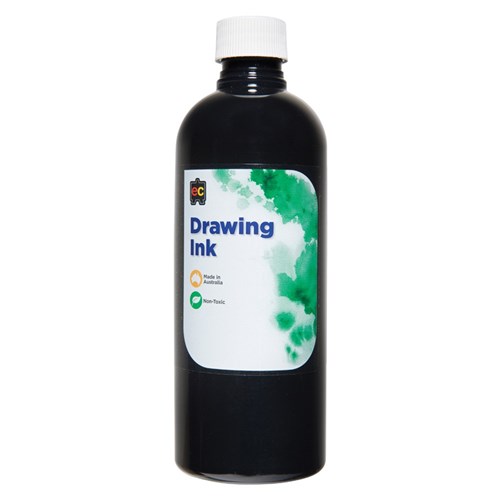 EC Drawing Ink - Black - 500ml