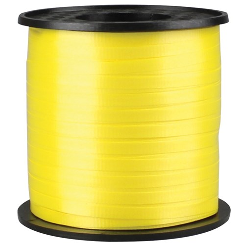 Curling Ribbon - Yellow - 460 Metres
