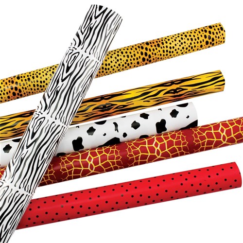Animal Print Display Paper - Pack of 6