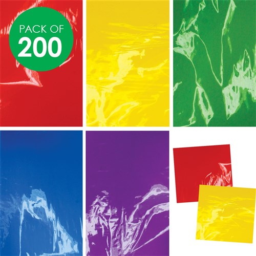 Cellophane Squares - Pack of 200