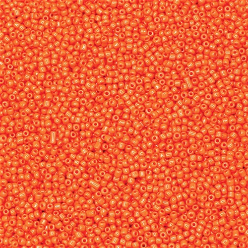 Seed Beads - Orange - 50g Pack