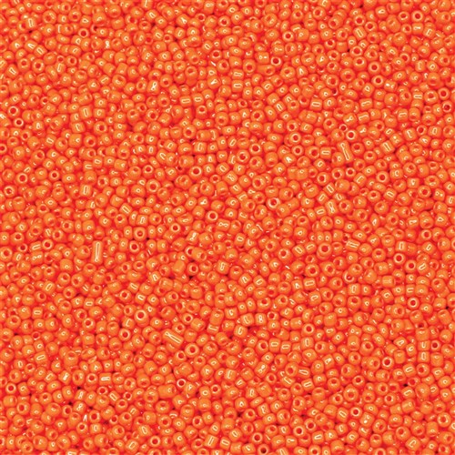 Seed Beads - Orange - 50g Pack