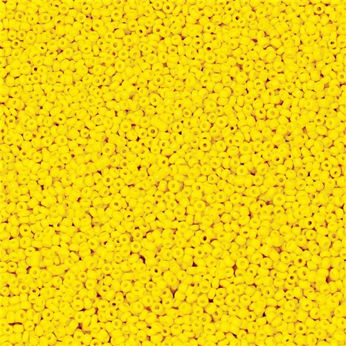 Seed Beads - Yellow - 50g Pack