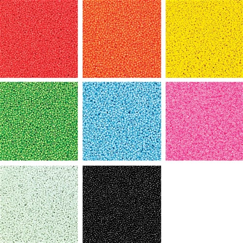 Seed Beads - 50g - Set of 8 Colours