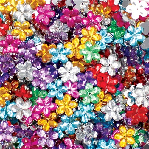 Flower Rhinestones - 150g Pack